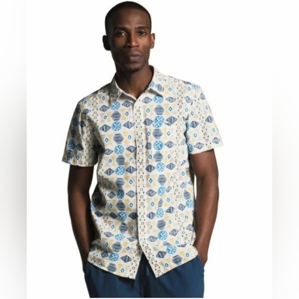 The North Face Men’s Baytrail Pattern Gardenia White size small